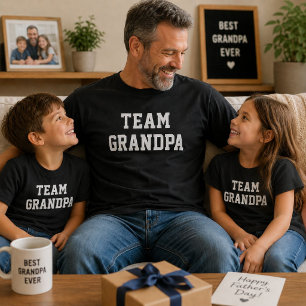Team-Opa-Varsity-lustiges-Vatertagsgeschenk  T-Shirt