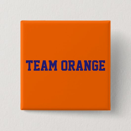 Team Orange Button (Vorderseite)