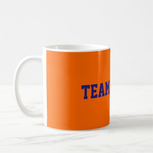 Team Orange Kaffeetasse (Links)