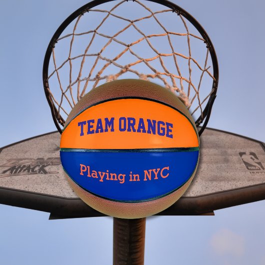 Team Orange - Spielen in NYC Basketball