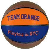 Team Orange - Spielen in NYC Basketball (Vorderseite)