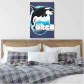 Team Orca Leinwanddruck (Insitu (Schlafzimmer))