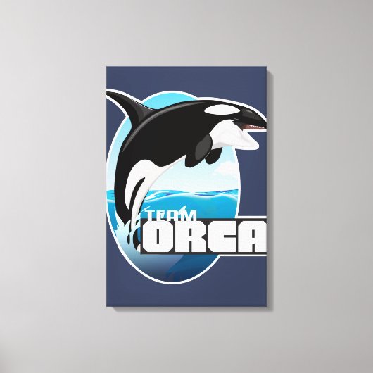 Team Orca Leinwanddruck (Vorderseite)