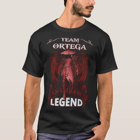 Team ORTEGA - Ein endloses LEGEND T-Shirt (Vorderseite)