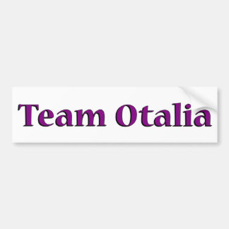Team Otalia Autoaufkleber