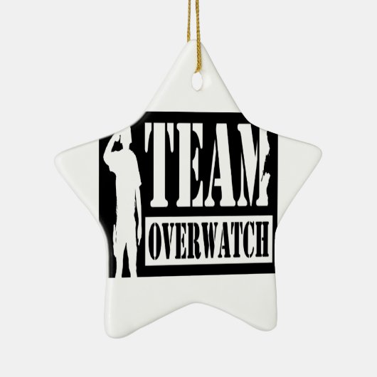 Team Overwatch Keramikornament (Rechts)
