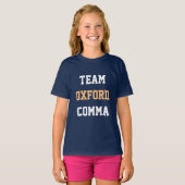 Team-Oxford-Komma T-Shirt (Vorne ganz)