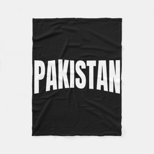 Team Pakistan World Cricket Cup Fan Shirt Jersey  Fleecedecke (Vorderseite)