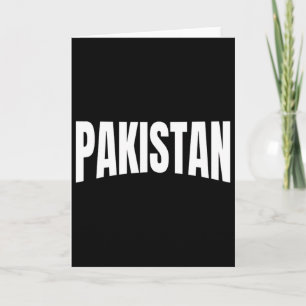 Team Pakistan World Cricket Cup Fan-Shirt Trikot Karte