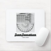 Team Panopticon (Architektur Jeremy Bentham) Mousepad (Mit Mouse)
