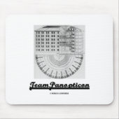 Team Panopticon (Architektur Jeremy Bentham) Mousepad (Vorne)