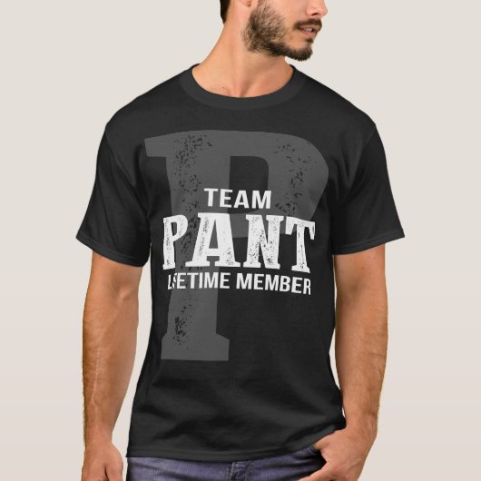 Team PANT Lifetime Member T-Shirt (Vorderseite)