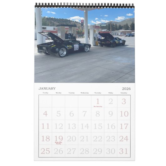Team Pantera Racing - 2026 Calendar Kalender (Jan 2026)