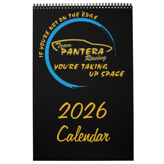 Team Pantera Racing - 2026 Calendar Kalender (Titelbild)