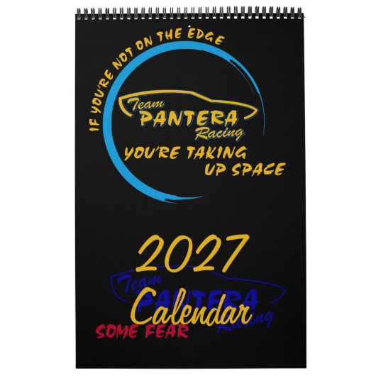 Team Pantera Racing - 2027 Kalender (Titelbild)
