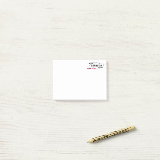 Team Pantera Racing Post-it® Notizen (Auf Schreibtisch)