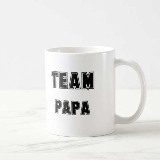 Team-Papa Kaffeetasse (Rechts)