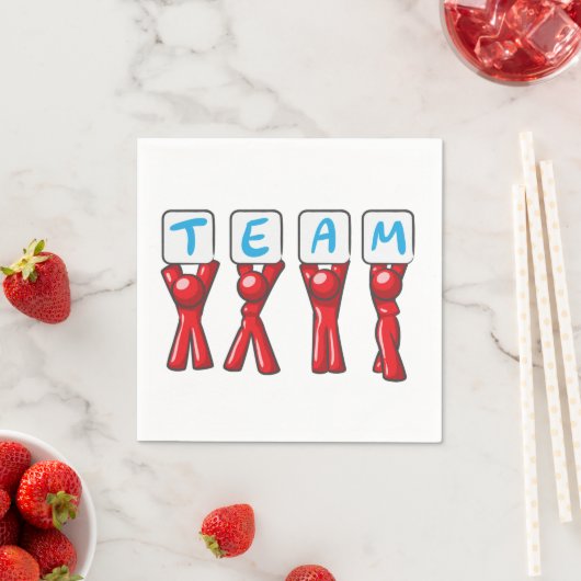 Team Paper Napkins Serviette (Beispiel)