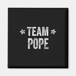 Team Papst - Nachname _ Papst Familienmitglied Nac Magnet