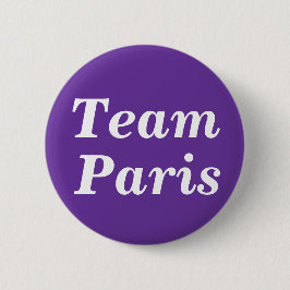 Team Paris Abzeichen Button