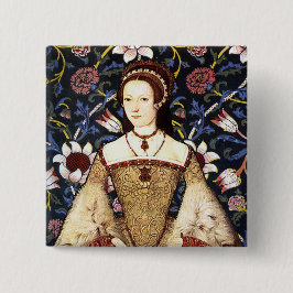 Team Parr - Portrait von Königin Katherine Parr Button