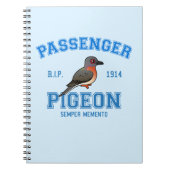 Team-Passagier-Taube Notizblock (Vorderseite)