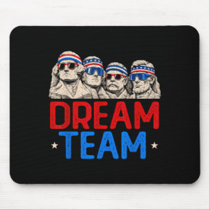 Team Patriotische Präsidenten Mount Amerikanisch U Mousepad