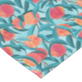 Team Peaches Tischdecke (Schrägansicht)
