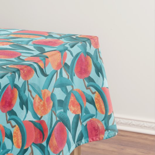 Team Peaches Tischdecke (Beispiel)