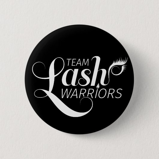 Team-Peitschen-Krieger-Abzeichen Button (Vorderseite)