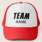 TEAM PERSONALISIERT TRUCKER HAT TRUCKERKAPPE (Vorderseite)