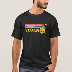 Team Pflanzenfresser Veganer Brontosaurus Vegetari T-Shirt