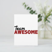 Team Phantastisch Postkarte (Stehend Vorderseite)