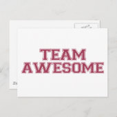 Team Phantastisch Postkarte (Vorne/Hinten)