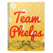 Team Phelps Notizblock (Vorderseite)