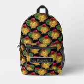 Team Pinapple Pizza Bedruckter Rucksack (Vorderseite)
