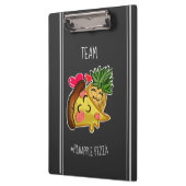 Team Pinapple Pizza Klemmbrett (Links)