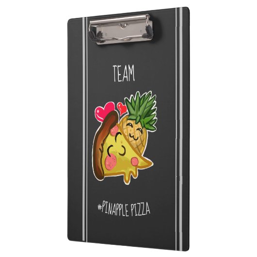 Team Pinapple Pizza Klemmbrett (Links)