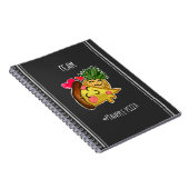 Team Pinapple Pizza Notizblock (Rechte Seite)