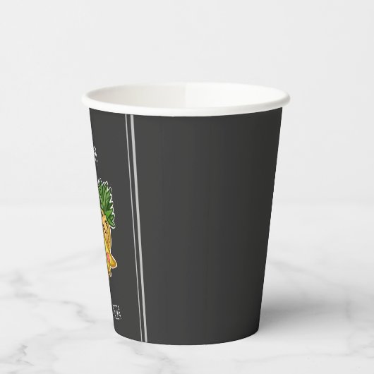 Team Pinapple Pizza Pappbecher (Links)