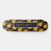 Team Pinapple Pizza Skateboard (Horizontal)