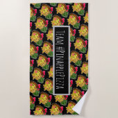 Team Pinapple Pizza Strandtuch (Vorderseite)