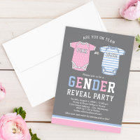 Team Pink oder Blau Graue Pastell-Geschlechtsenthü