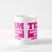 Team pink personalisieren Team und nennen Tasse (Mittel)