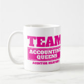 Team pink personalisieren Team und nennen Tasse (Links)