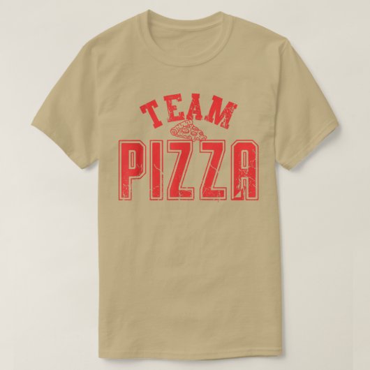 Team Pizza passend I Liebe Pizza Liebhaber für Dam T-Shirt (Design vorne)
