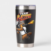 Team Platypus Tennis Thermobecher (Vorderseite)