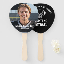 Team Player Head on a Stick | Set of 10 Fächer