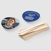 Team Player Head on a Stick | Set of 10 Fächer (Non-assembled)