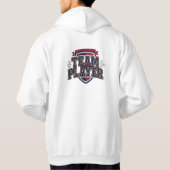 Team Player: I Make the Dream Work Hoodie (Rückseite)